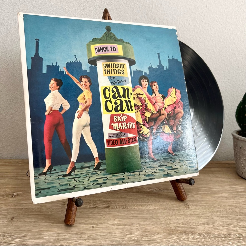 Vintage Can-Can LP Cole Porter Skip Martin Somerset Jazz Soundtrack Record
